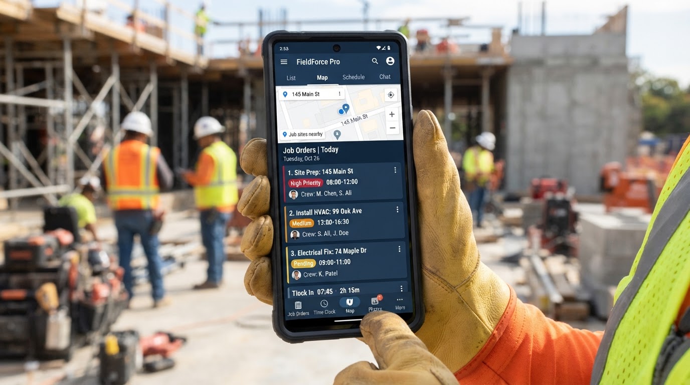 SiteForce Field Management App
