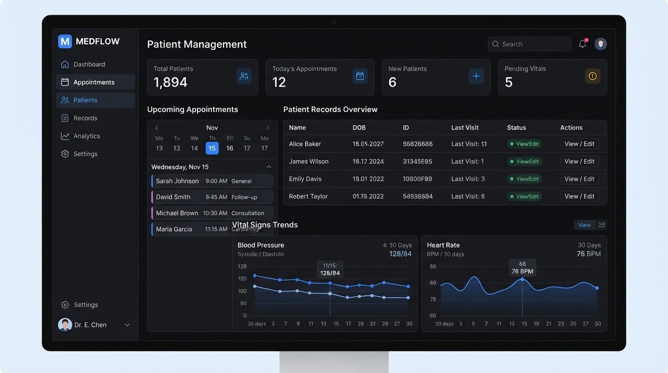 CareSync Health Dashboard